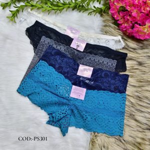 Comfort Stretch Lace Panty COD:-PS301