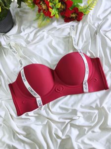 অরিজিনাল চায়না Deep Red Colour Comfort Padded Bra
