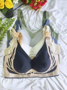 Comfortable Seamless Push Up Bra –4Piece