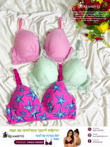 1Print+1Solid color+1Les combo=3pcs Total